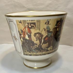 Norman Rockwell 1976 Gorham Limited Edition Bowl - Yankee Doodle Mural, 1937