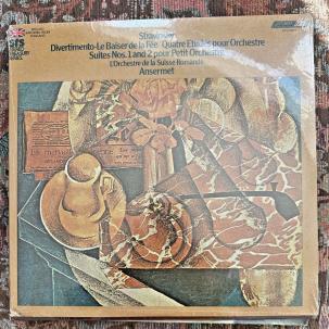 SEALED: STRAVINSKY Baiser Quatre Etudes Suites Ansermet - London STS15271