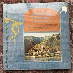 SEALED: BACH: Brandenburg Concertos No. 1, 2 & 5 - Friedrich Tilegant - SQN 7710