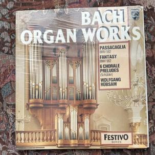 SEALED: BACH Organ Works - Wolfgang Rubsam - Philips 6570 069
