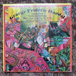 SEALED: Handel Sonatas For Violin & Continuo, Op. 1, Nos. 3, 10, 12, 13, 14, 15