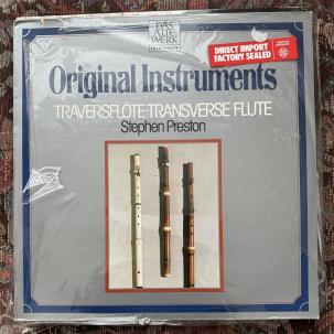 SEALED: Stephen Preston – Traversflöte / Transverse Flute -Telefunken 6.42325