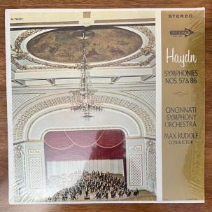SEALED: Haydn: Symphonies Nos. 57 & 86~Cincinnati Symphony Orchestra~Max Rudolf