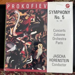 SEALED: Prokofiev Symphony No 5 Jascha Horenstein - VOX 513-390