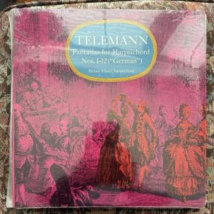 SEALED: ELSNER / TELEMANN - Fantasias for Harpsichord 1-12 (German) -  HCR-5210