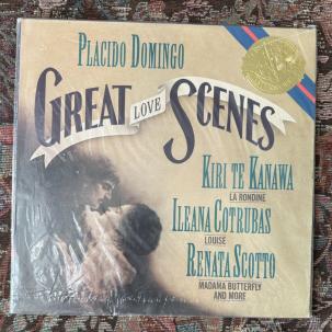 SEALED: Placido Domingo- Great Love Scenes - CBS Masterworks - M 39030