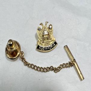 Masonic Freemason Alexandria 32nd Degree Mason Pin -- KENA of Northern Va.