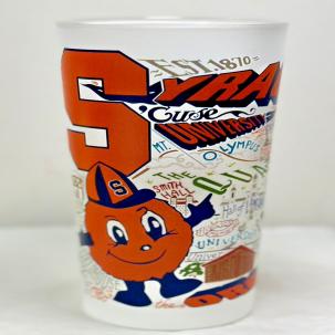 Catstudio Syracuse University Collegiate Drinking Glass