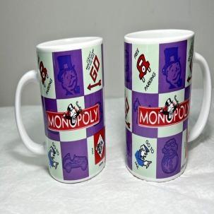 Two Monopoly Coffee / Tea Mugs