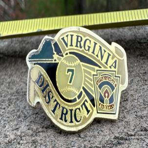 Virginia Little League Baseball - District 7 - Vintage Pin