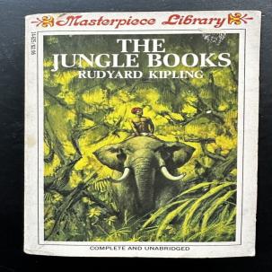 THE JUNGLE BOOKS by Rudyard Kipling (Masterpiece Library) 1968 Softcover