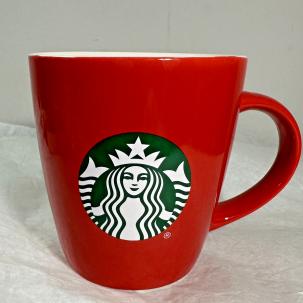 Starbucks Red Holiday Christmas Ceramic Mug Coffee Cup