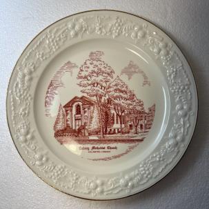 Calvary Methodist Church Arlington Virginia - Church Plate - Homer Laughlin