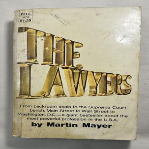 The Lawyers by Martin Mayer - 1967 - Dell Paperback