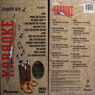 SEALED: Karaoke Country Hits Vol. 3 - Pioneer Dolby DVD