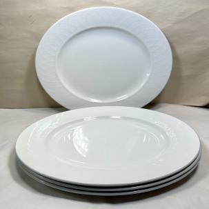 Set of Four (4) Churchill Fine Vitrified ALCHEMY BS4034 Dinner Plates 10.5"