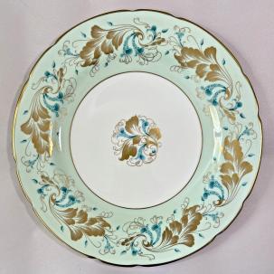 Coalport Strange Orchid Chop Plate / Platter - 12"  UK Made