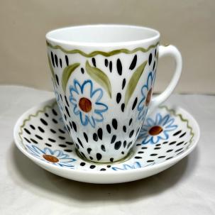 Angelica Bell 1934 Foley England Bone China Tea Cup & Saucer - Mint