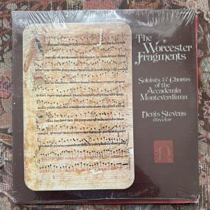 SEALED: Worcester Fragments Accademia Monteverdiana - Denis Stevens - H-71308