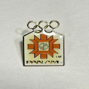 Pan Am Olympic Pin Sarajevo 1984 Winter Games - Immaculate
