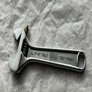 IREGA 8" No. 77 Crescent Wrench - Spain