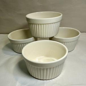 Set of Four (4) Pioneer Woman Ceramic Ramekins - 4" x 2.25" - New with Tags