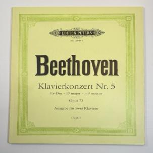 Beethoven - Klavierkonzert Nr. 5 Op. 73 - Peters Edition 2894c - Pauer - UNUSED