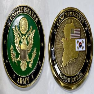 Camp Humphreys 8th Army South Korea Challenge Coin
