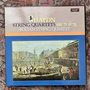 HAYDN String Quartets Vol. 9 - Op. 71 and 74 - Aeolian Quartet - Argo HDNL 49-51