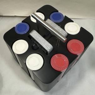 Monte Carlo Poker Set Chip - Umbra Crate & Barrel - Brand New, Unused