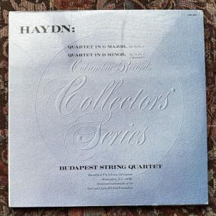 SEALED: Haydn  - Two Quartets - Budapest String Quartet Columbia AML 4922