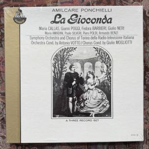 Sealed: Maria Callas - Ponchielli, La Gioconda, Complete Opera - Cetra 419/3