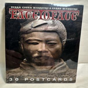 SEALED: Terra Cotta Warriors & Jarry Warriors Postcards Set of 30 - NEW/UNOPENED