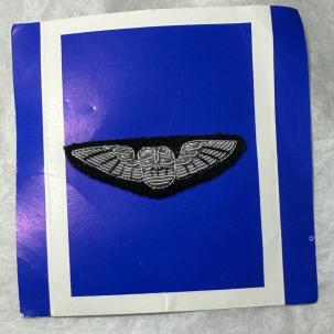 US USAF Bullion Embroidered Pilots Wings - Unused