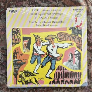 SEALED: Brusilow RAVEL Le Tombeau  IBERT Capriccio FRANCAIX Serenade LSC 3089