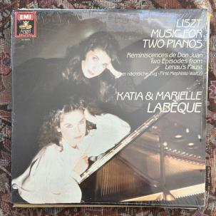 SEALED: Liszt Music For Two Pianos– Katia & Marielle Labeque – DS 38059