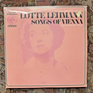 SEALED: Songs Of Vienna / Lotte Lehman -  Odyssey 32160179