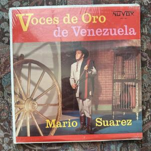 SEALED: Mario Suarez "Voces De Oro De Venezuela" - NUVOX 107