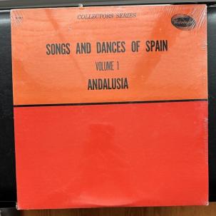 SEALED: Songs And Dances Of Spain Volume 1 Andalusia Mono LP Westminster W-9802