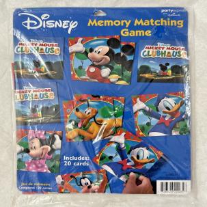 Disney Memory Matching Game - Mickey Mouse Clubhouse - Hallmark Party Express