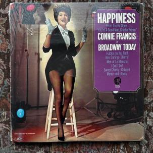 SEALED: Connie Francis - Happiness - Broadway Today  - MGM E 4472