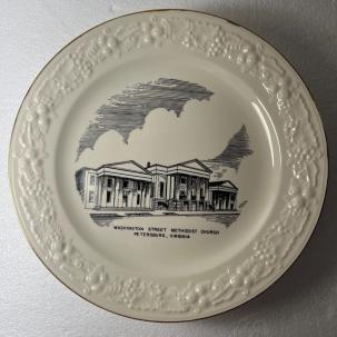 Washington Street Methodist Church Petersburg Virginia - Church Plate - WWArt