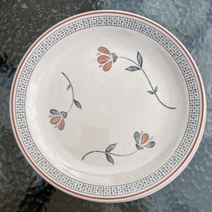 Johnson Brothers Zephyr Old Granite Ironstone 10" Dinner Plate - Immaculate