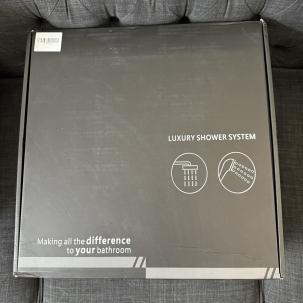 Everstein 16" Wall Mount Dual Shower Head Set SFS-1064-NK16 - New in Box UNUSED